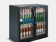 Tủ lạnh quầy bar 2 cánh kính mini OKASU SC-228F
