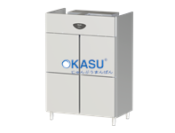 Tủ đông 4 cánh inox Nayati NF G4-2/1