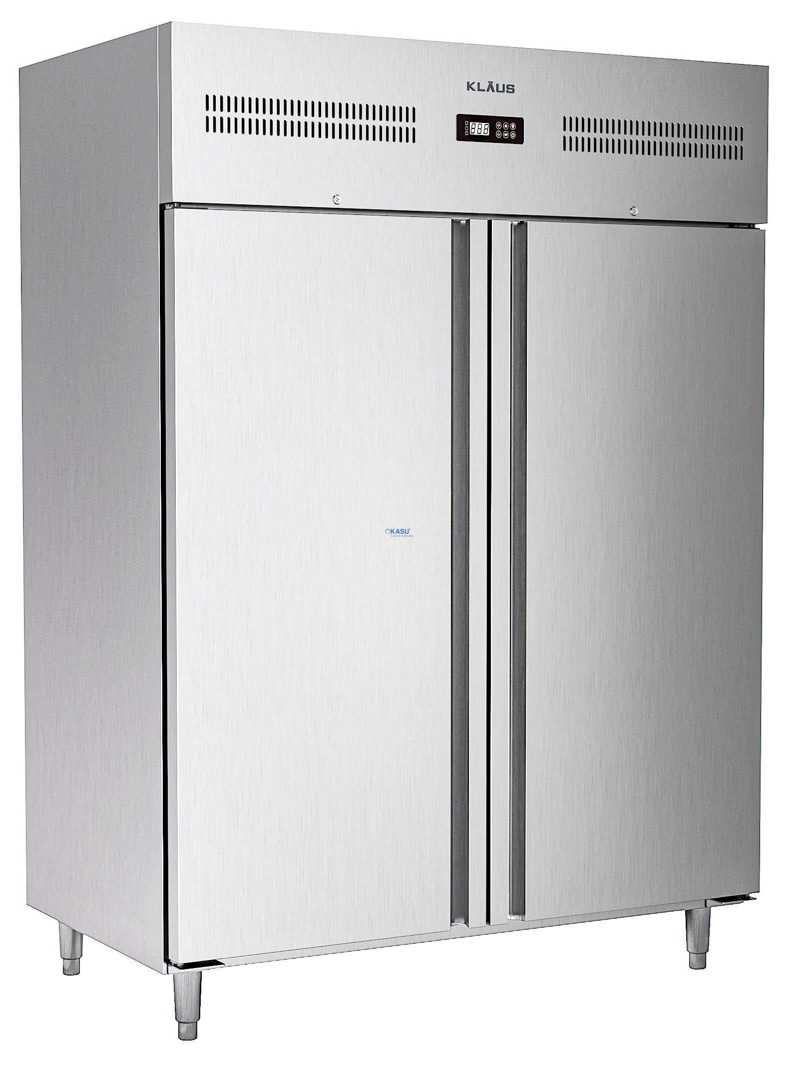 Tủ mát đứng 2 cánh inox Klaus KUC-2FD