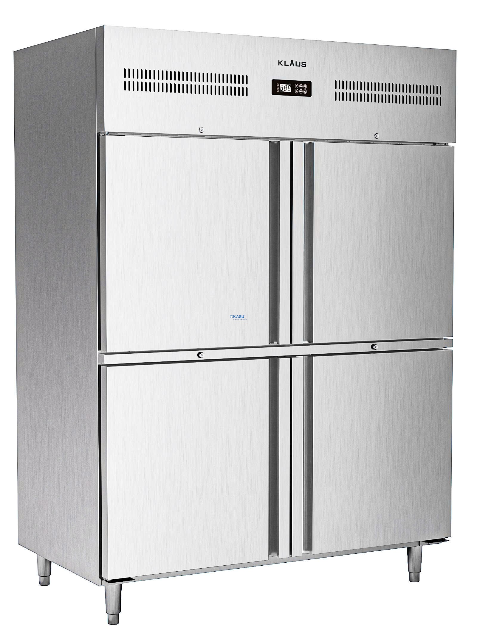 Tủ mát đứng 4 cánh inox Klaus KUC-4HD