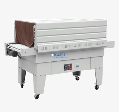 Máy co màng nhiệt bán tự động cho chai thủy tinh BS-6535LA