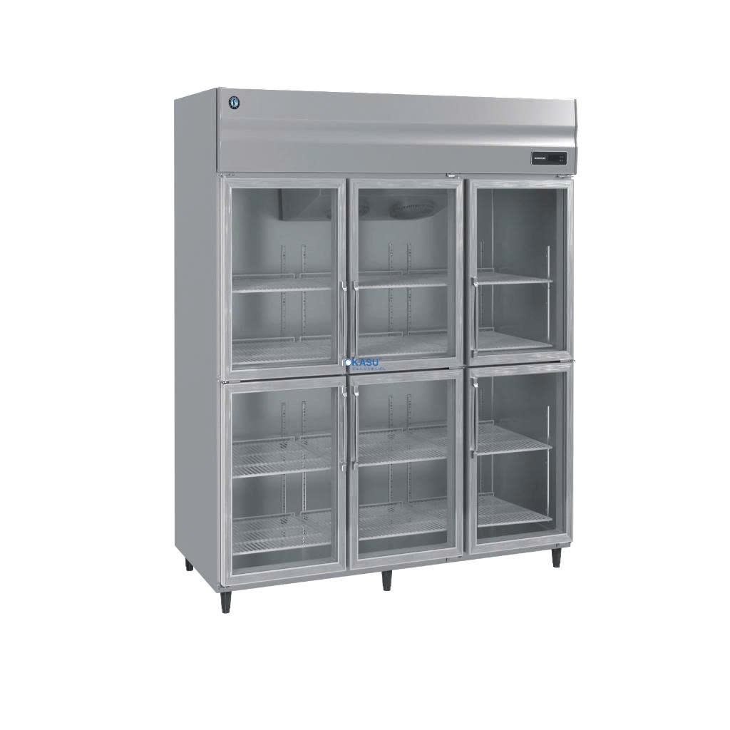 Tủ mát đứng 6 cánh kính sưởi Hoshizaki HR-188MA-SG