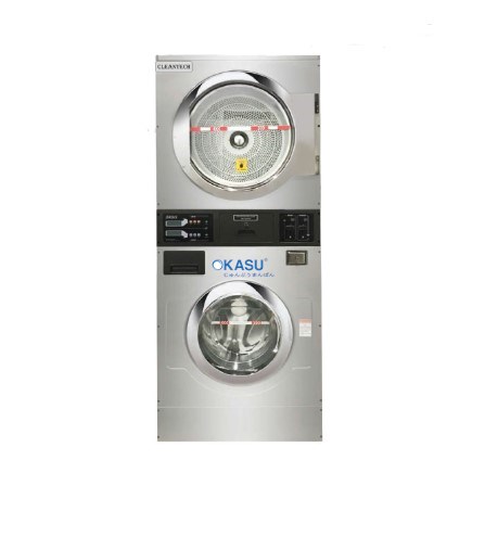 Máy giặt sấy chồng tầng 15kg Cleantech TNSE-15 