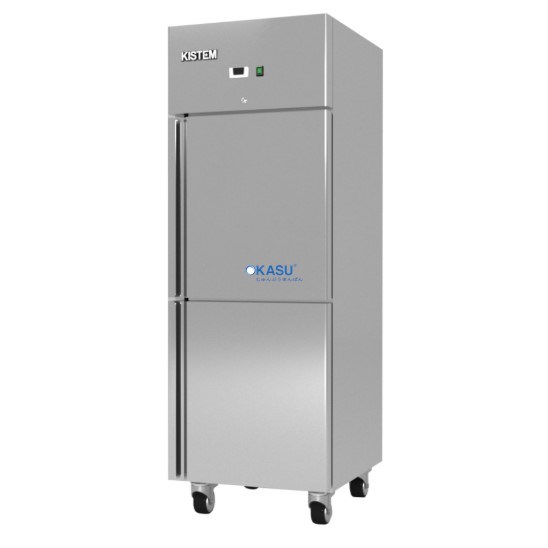 Tủ mát inox 2 cánh Kistem KIS-XFGN25R (quạt gió)