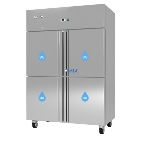 Tủ đông inox 4 cánh Kistem KIS-XFGN45F (quạt gió)
