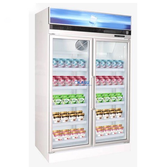 Tủ Đông Trưng Bày 2 Cánh Kính, Dung Tích 925L KISTEM KIS-XS92F2Y