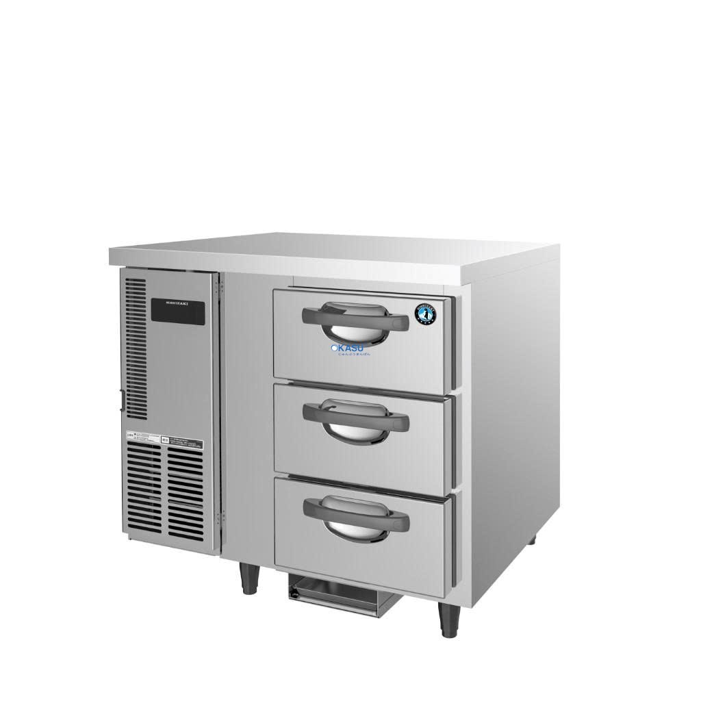 Bàn đông 3 ngăn kéo Hoshizaki FTC-90DDA-GN-3D