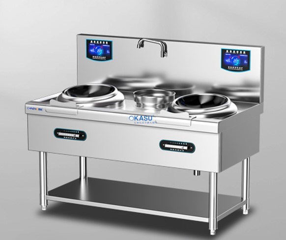Bếp điện từ chảo xào CHINENG CN-JYXC-8164-300-10×2