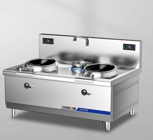Bếp điện từ chảo xào đôi CHINENG CN-XCL-8001-ZZ-400-8×2