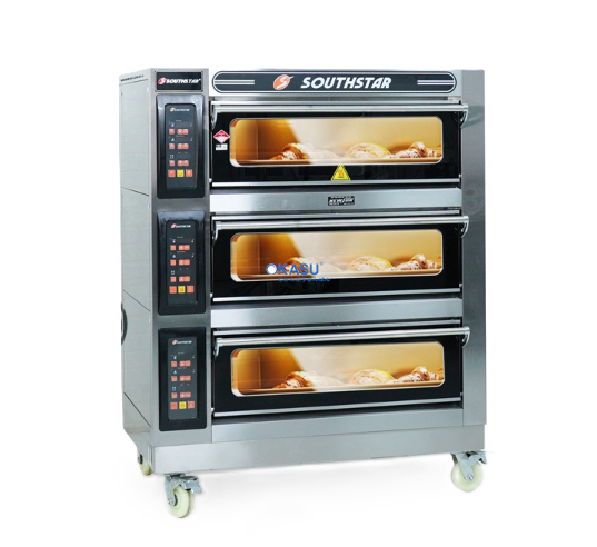 Lò nướng bánh Southstar điện 3 tầng 6 khay YXD-60CI 