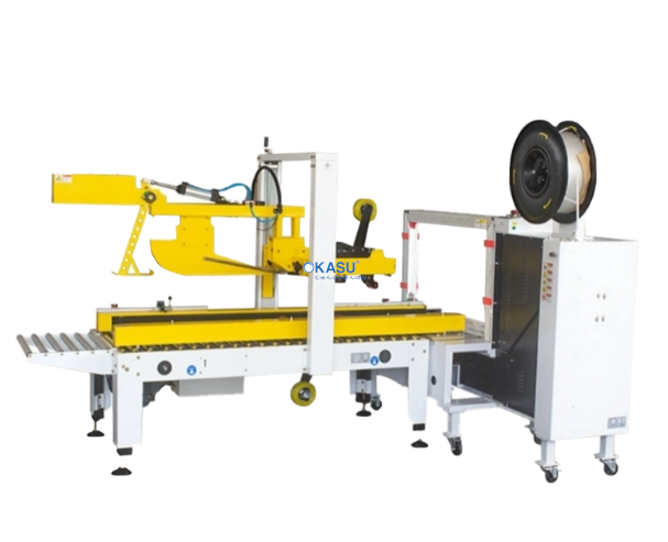 Máy đóng gói và niêm phong thùng carton tích hợp LT-FJ-3EA-101B 