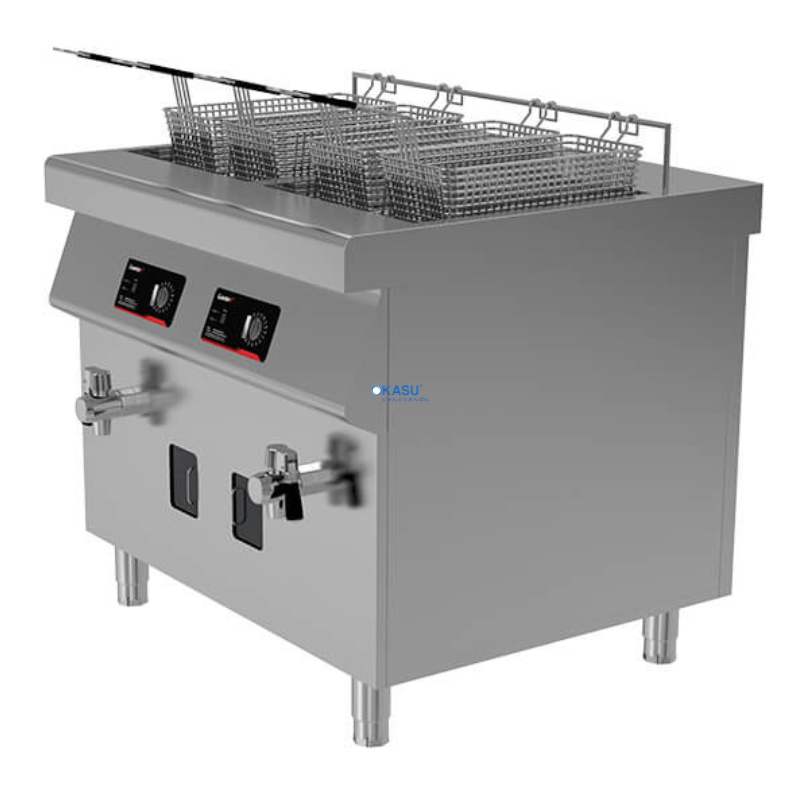 Nồi chiên cảm ứng bốn giỏ công suất lớn Lestov LT-ZLII-D112