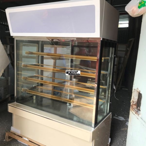 Tủ trưng bày bánh kem 5 tầng có hộp đèn OKASU OKA-1500HD