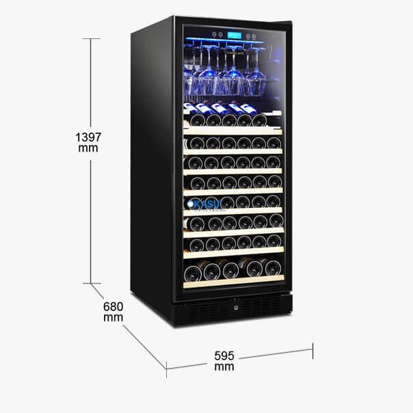 Tủ bảo quản vang 128 chai Vinocave CWC-350A