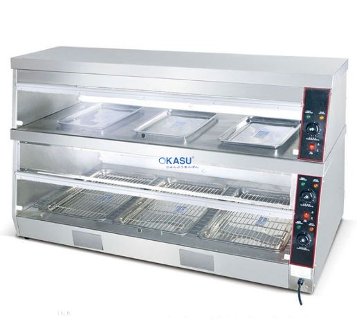 Tủ giữ nóng 2 tầng nhiệt độc lập KS–DH 120