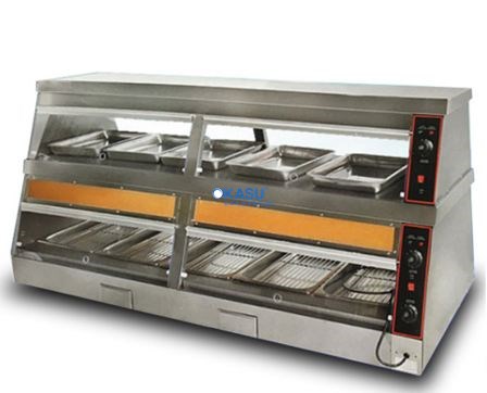 Tủ giữ nóng 2 tầng nhiệt độc lập KS–DH 180
