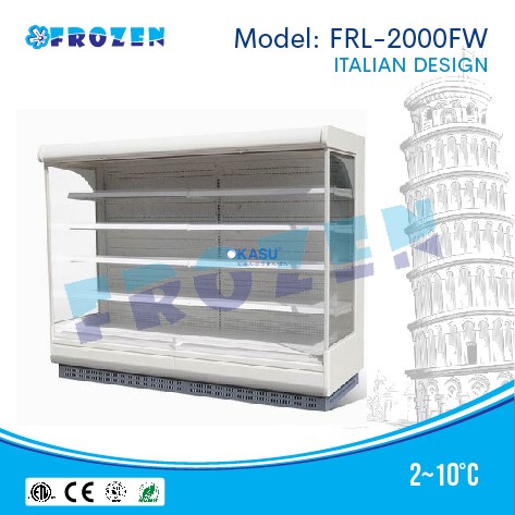 Tủ trưng bày siêu thị Frozen FRL-2000FW