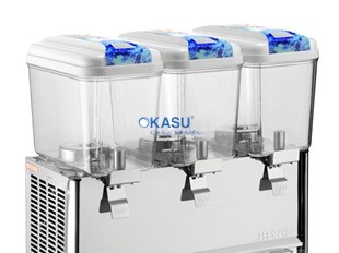 Máy làm lạnh nước trái cây Okasu OKS-LSP18x3