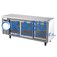 Bàn mát 3 cánh kính cửa lùa Hoshizaki RT-186MA-SSG