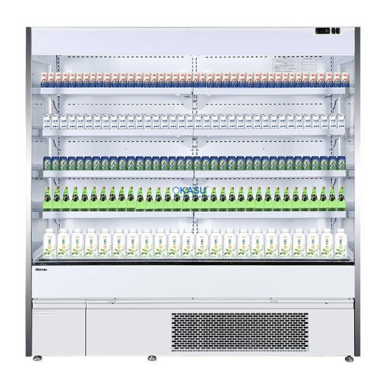 Tủ Trưng Bày Siêu Thị, Dung Tích 610L, 8 Tầng, Cửa Hở KISTEM KIS-XO12RY - ảnh 1