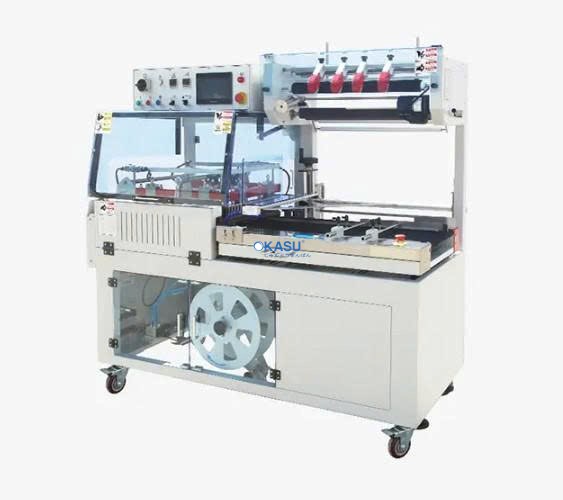 Máy đóng gói màng co chữ L (dán cạnh) dành cho sản phẩm nhỏ, có màn hình cảm ứng BSF-5640LG - ảnh 2