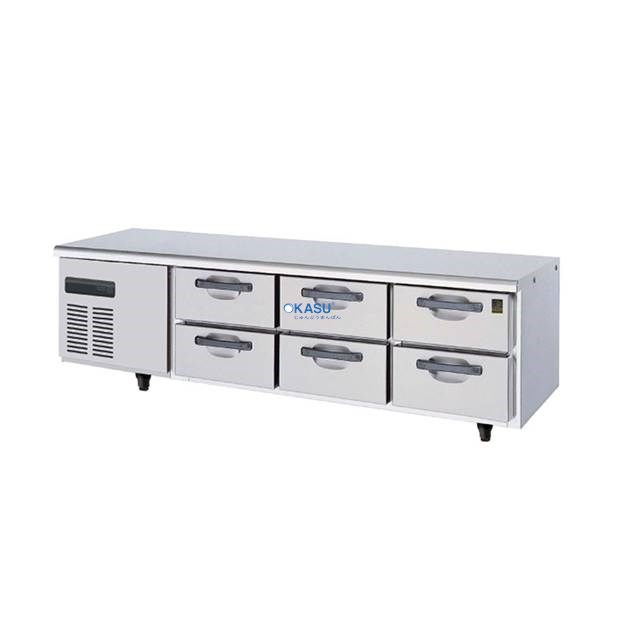 Bàn mát 6 ngăn kéo Kinco CK-CC182-75-L6D - ảnh 1
