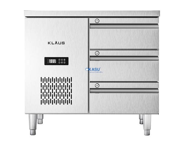 Bàn đông inox 3 ngăn kéo Klaus KDF-1.1-1W - ảnh 1