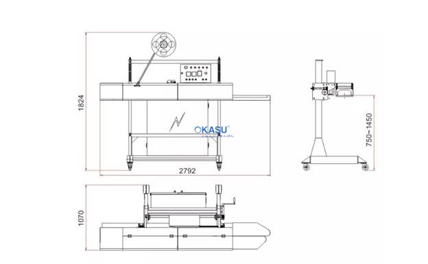 Máy đóng gói tự động gấp và niêm phong một dây chuyền FBF-32A/FBF-32AD/FBF-32B/FBF-32BD - ảnh 3