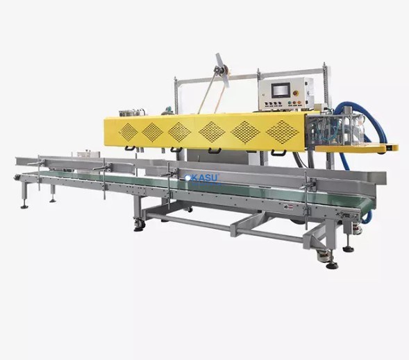 Máy đóng gói và hàn miệng túi liên tục tự động dành cho bao bì phức hợp giấy-nhựa loại tải trọng lớn (20-50kg) FBC-2 - ảnh 1