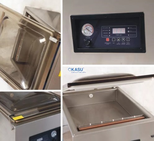 Máy đóng gói chân không để bàn DZ-500/T - ảnh 2
