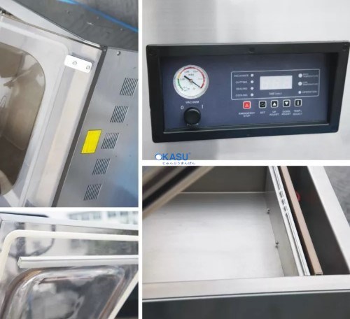 Máy đóng gói chân không để bàn DZ-400/T - ảnh 2