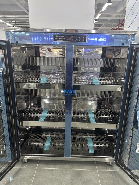 Tủ sấy tiệt trùng khay thức ăn bằng tia UV Grand Woosung WS-DH100E - ảnh 3