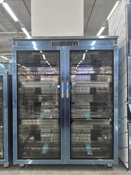 Tủ sấy tiệt trùng khay thức ăn bằng tia UV Grand Woosung WS-DH100E - ảnh 4