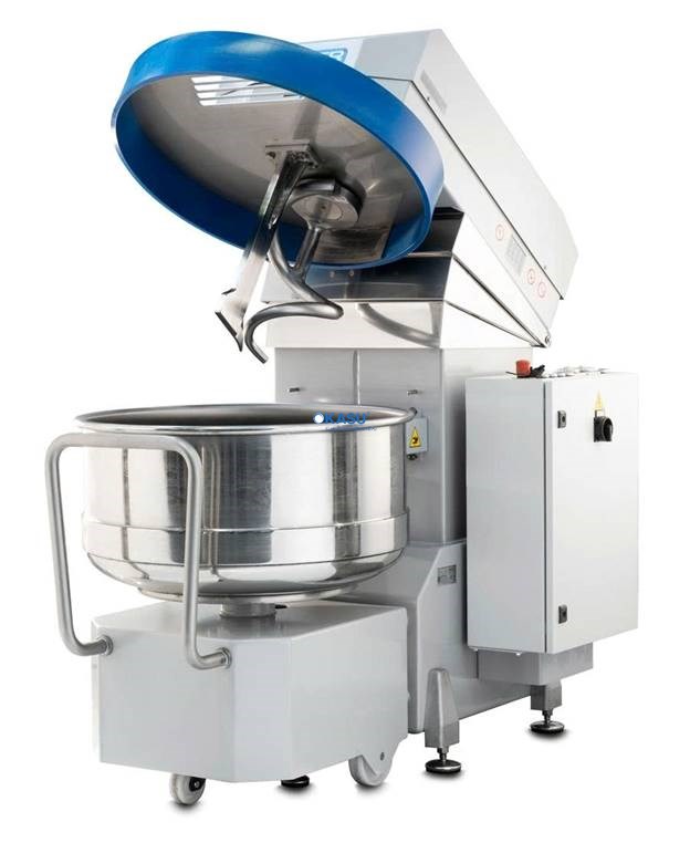 Máy trộn xoắn đơn với xe đẩy đựng tô có thể tháo rời POLIN Ase Evo 80-300 - ảnh 1