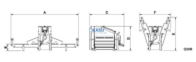 Máy cán bột để bàn POLIN QUEEN 50B - ảnh 2