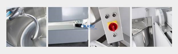 Máy trộn xoắn ốc nghiêng POLIN Asm Evo 100-400 RB - ảnh 2