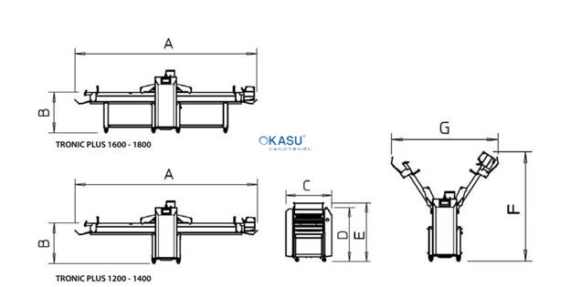 Máy cán bột POLIN QUEEN QTP670 - ảnh 2