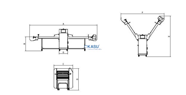 Máy cán bột POLIN QUEEN QTP715 - ảnh 2