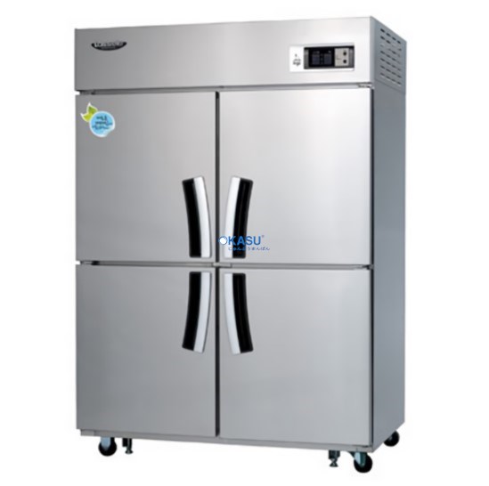 Tủ mát inox 4 cánh Lassele LS-1044R (quạt gió) - ảnh 1