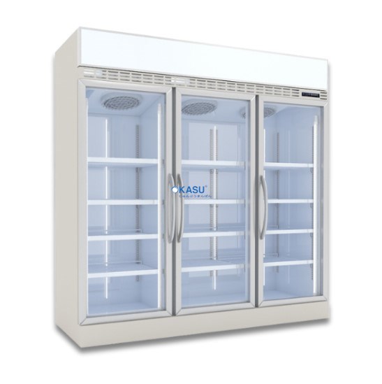 Tủ Mát Trưng Bày 3 Cánh Kính, 2010L, KISTEM KIS-XS200R3 - ảnh 1