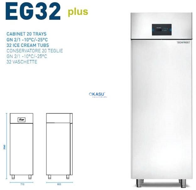 Tủ cấp đông Techfrost EG32 plus - ảnh 3