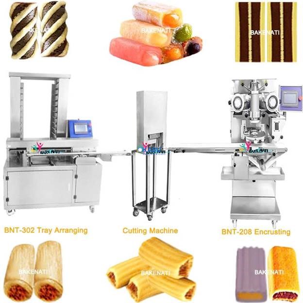Dây chuyền sản xuất bánh có nhân tự động BNT - ảnh 1