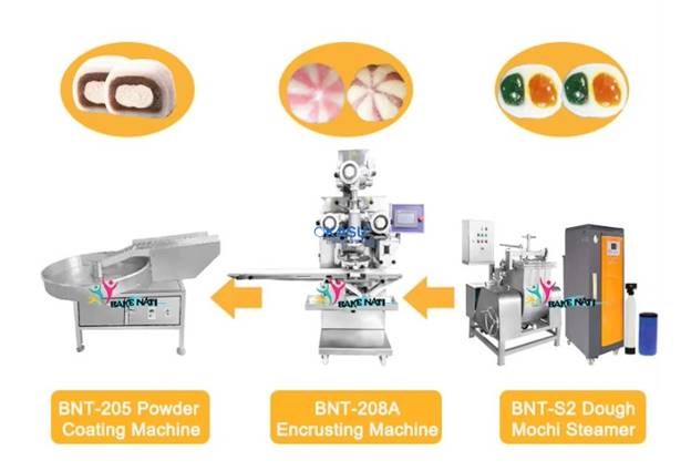 Máy làm kem mochi đa chức năng màn hình cảm ứng BNT-208 - ảnh 4
