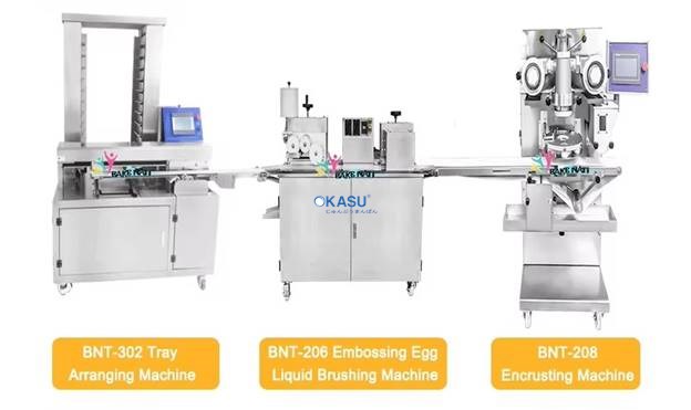 Dây chuyền sản xuất bánh có nhân tự động BNT - ảnh 2