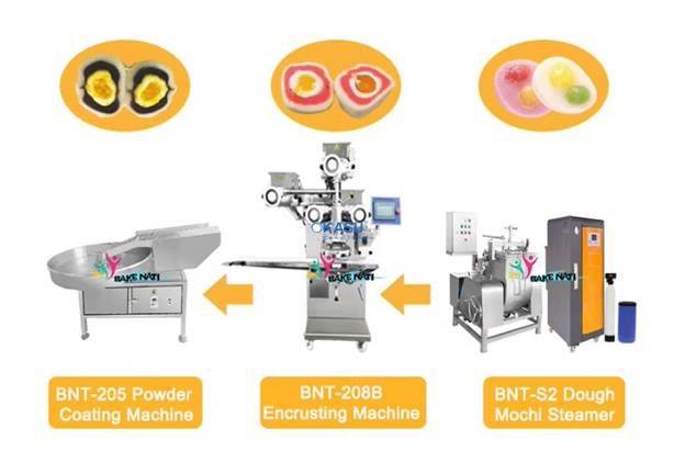Máy làm kem mochi đa chức năng màn hình cảm ứng BNT-208 - ảnh 5