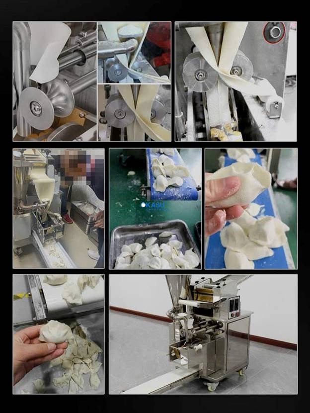 Máy làm bánh há cảo tự động CHINENG CN-160 - ảnh 2