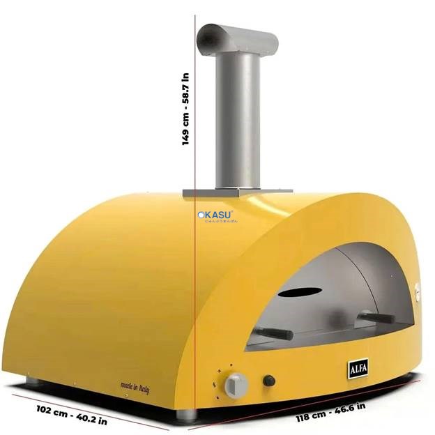 Lò Nướng Pizza Alfa Forni Moderno 5 Pizze Gas - ảnh 2