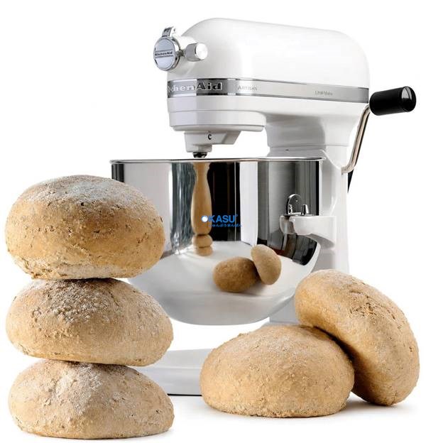 Máy Trộn Bột KitchenAid 7QT 6.9L Màu Trắng – 220 Volt - ảnh 1