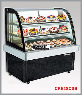 Tủ trưng bày bánh ngọt OKASU OKA-CKE3SCSB - ảnh 1