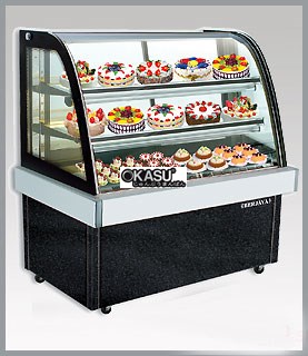 Tủ trưng bày bánh OKASU OKA-CKE6SCSB - ảnh 1